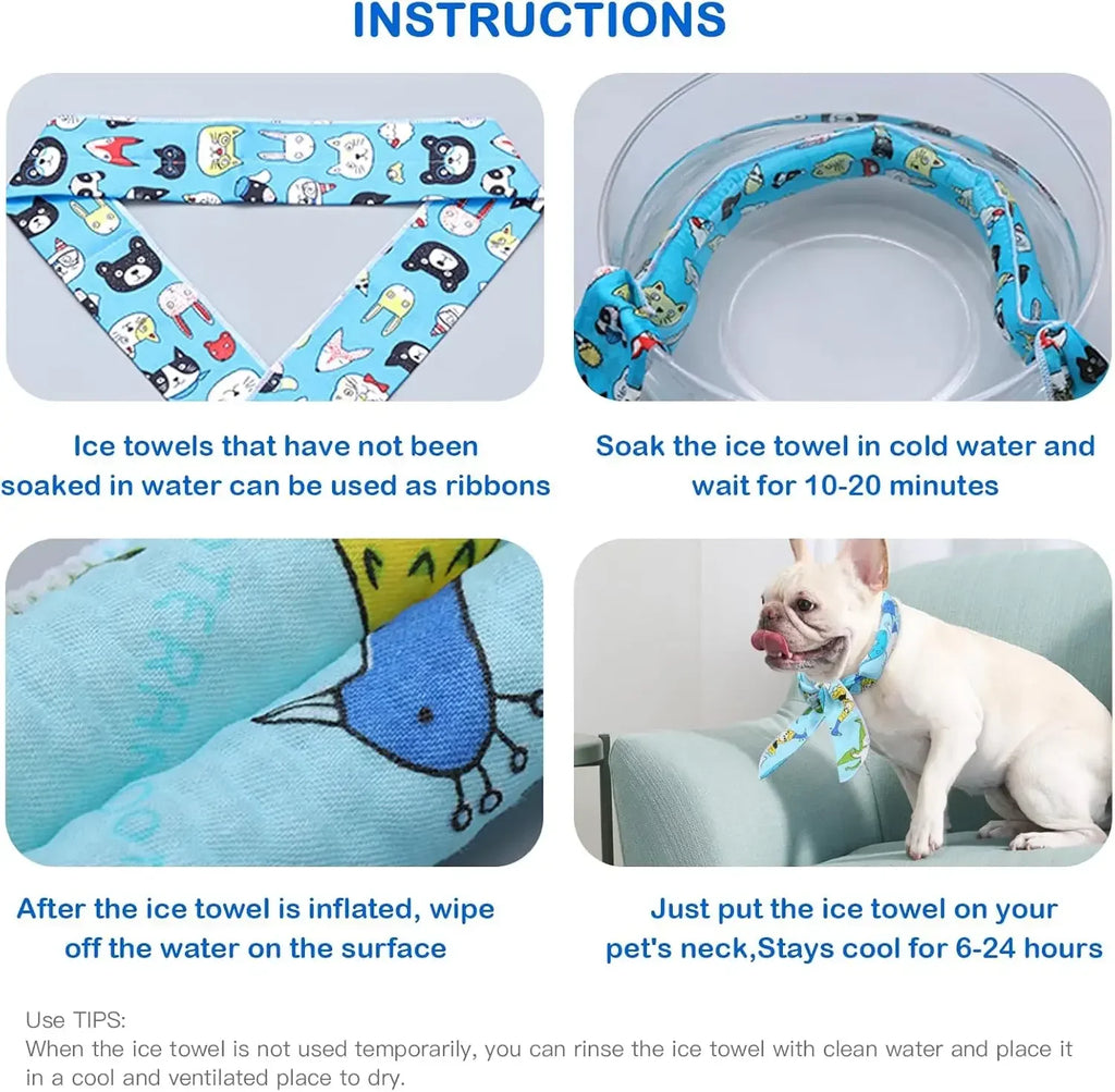 IceScarf Summer Cooling Pet Bandana