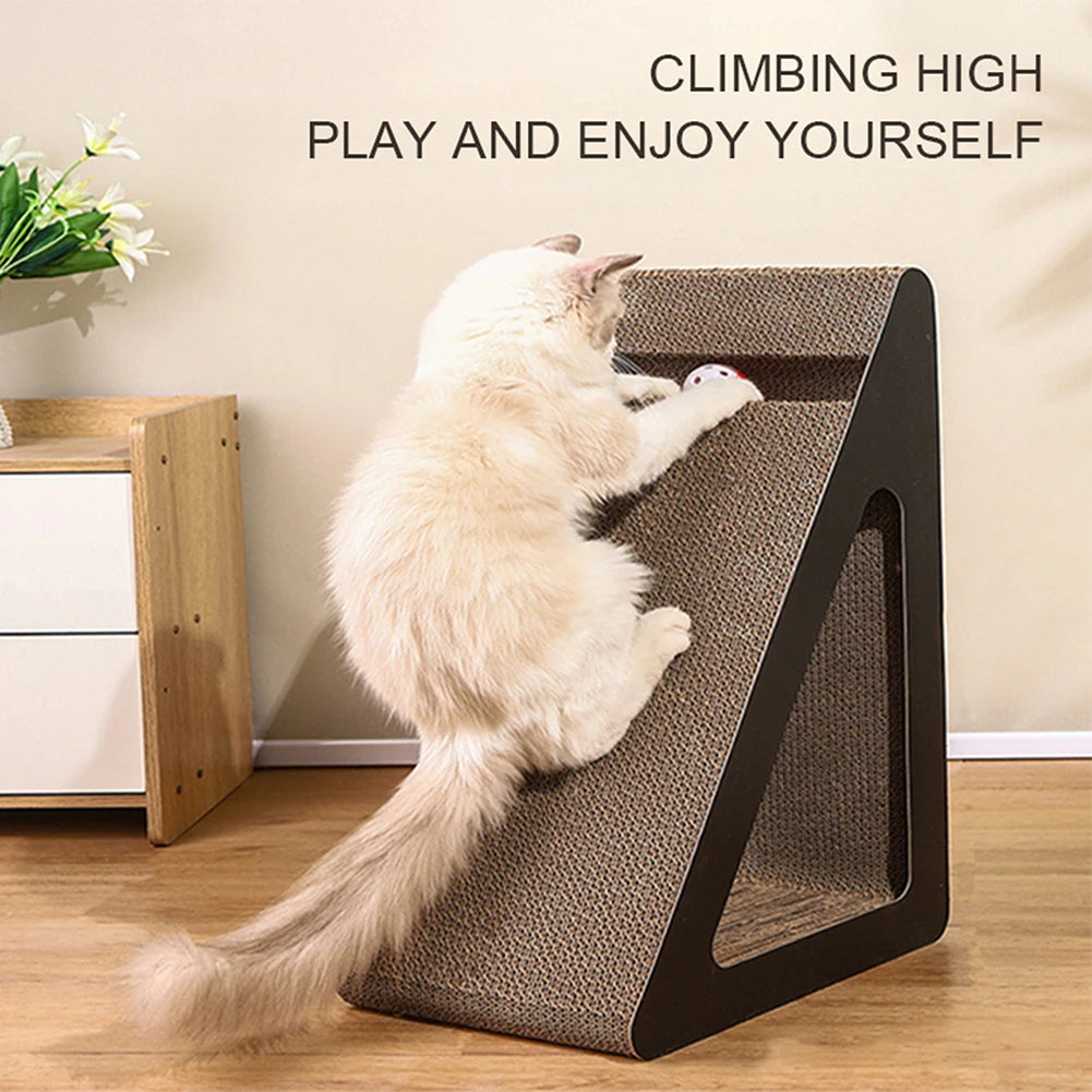 Cat Scratching Ramp with Rotating Ball