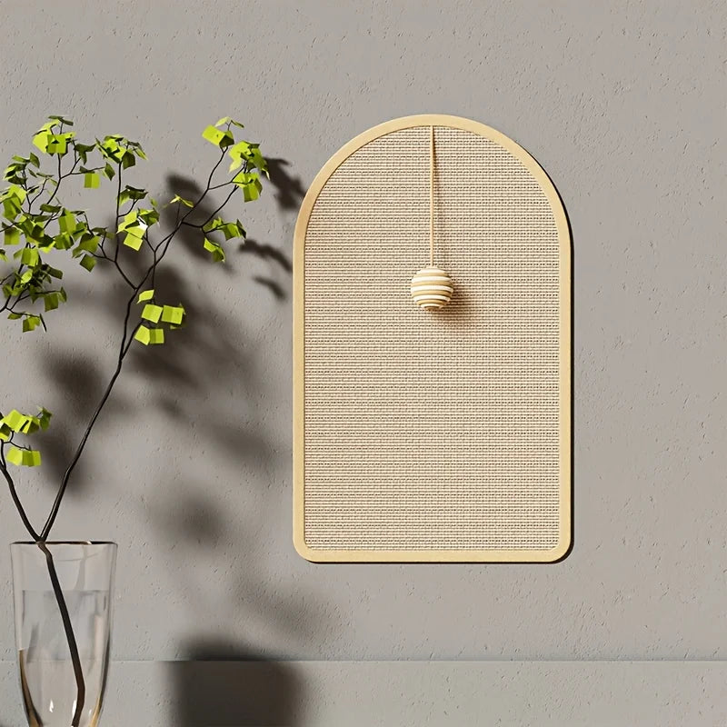 3-in-1 Sisal Cat Wall Scratching Station