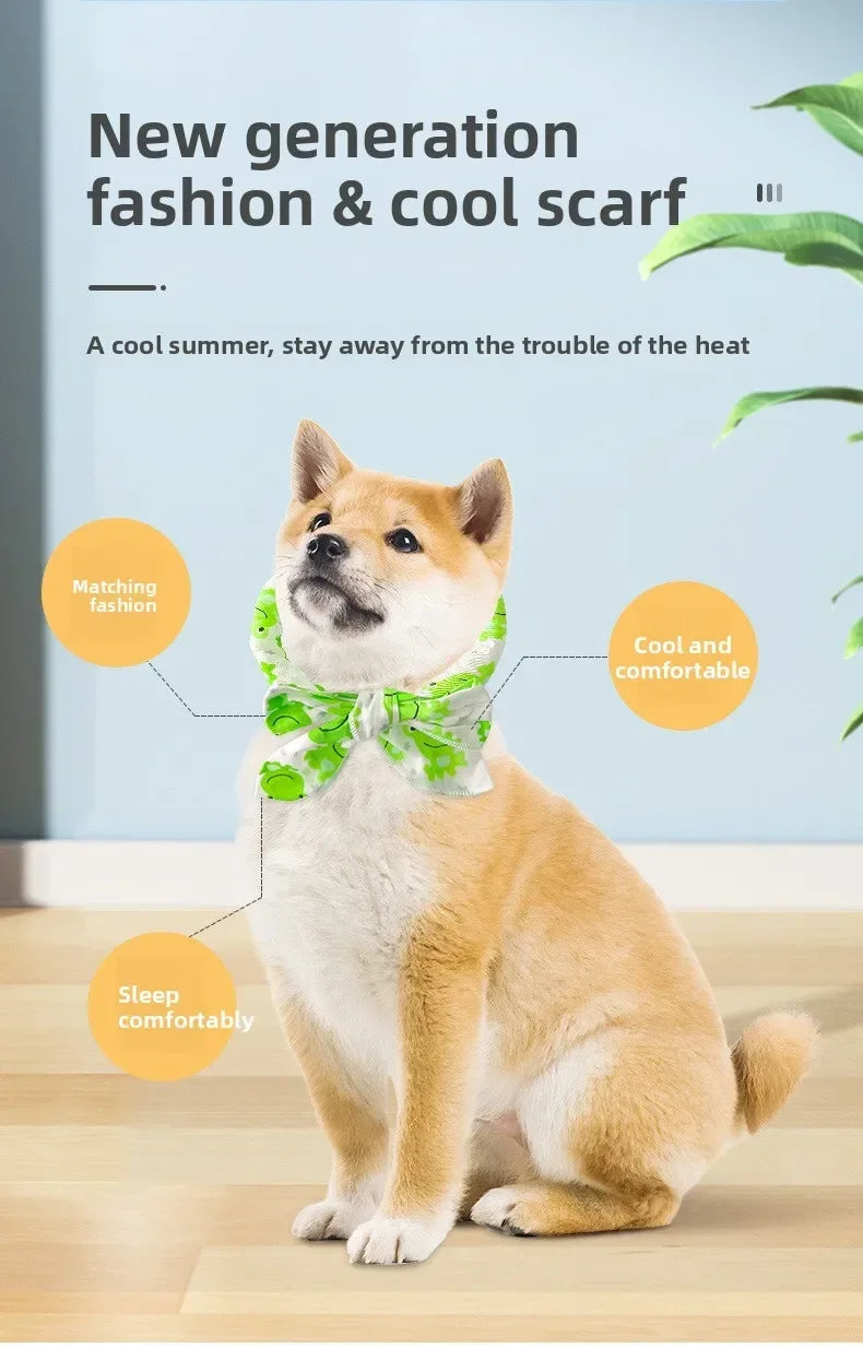 IceScarf Summer Cooling Pet Bandana
