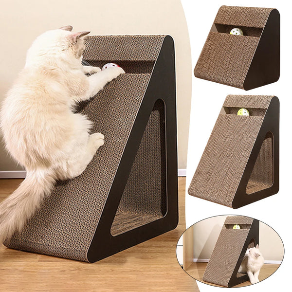Cat Scratching Ramp with Rotating Ball