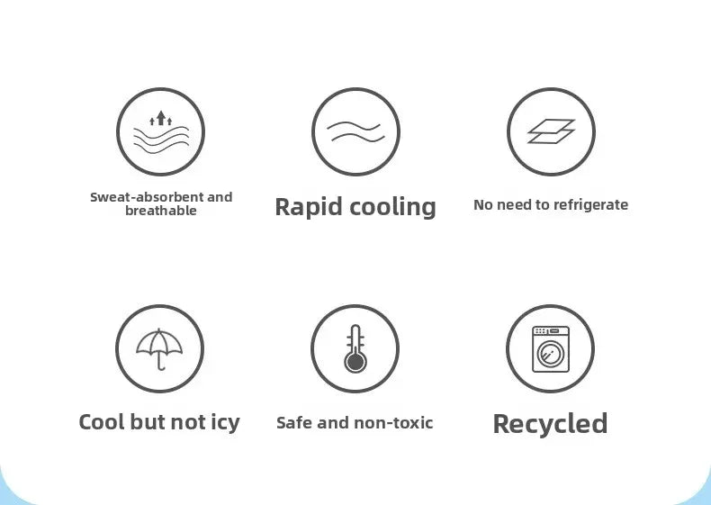 IceScarf Summer Cooling Pet Bandana