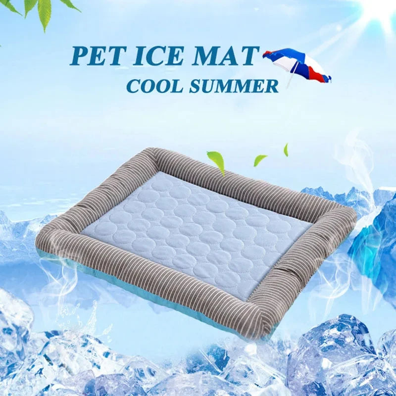 Ice Silk Summer Pet Cooling Mat