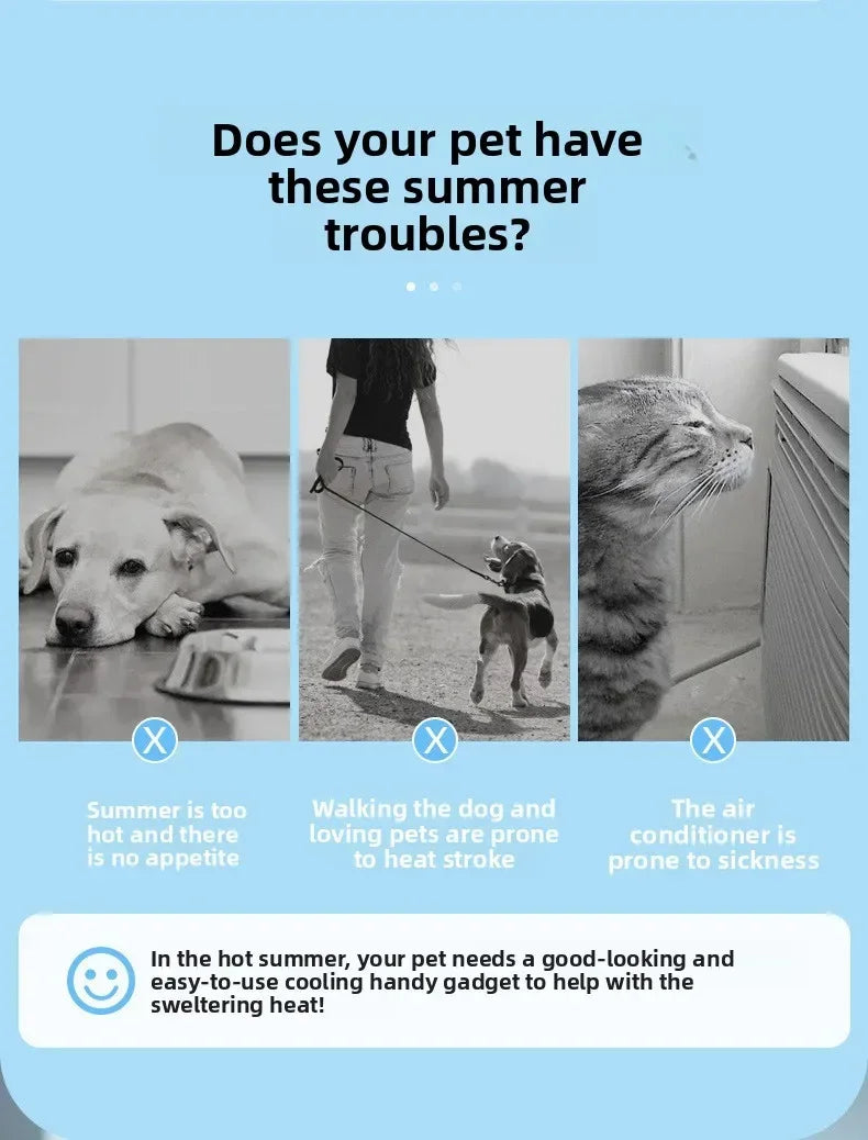 IceScarf Summer Cooling Pet Bandana