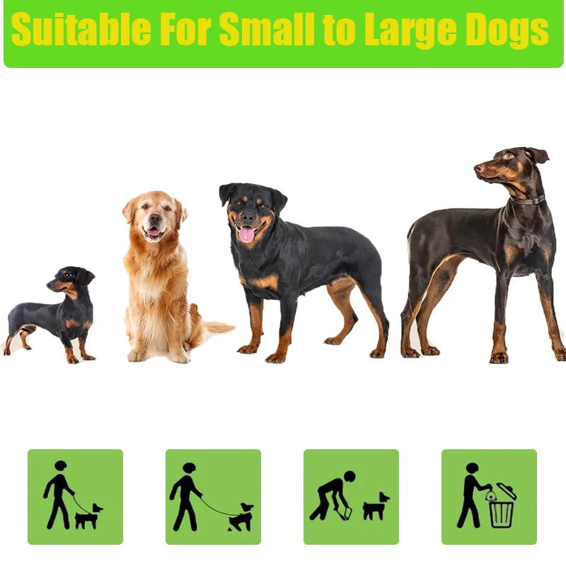 Biodegradable Lavender Dog Poop Bags with Dispenser