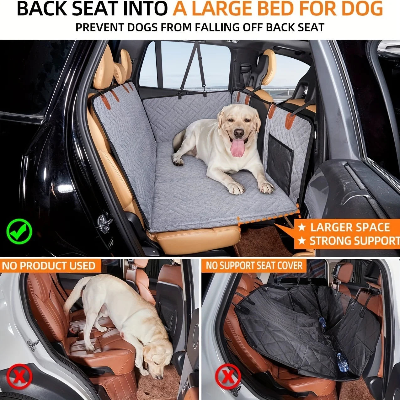 Waterproof Pet Car Seat Hammock
